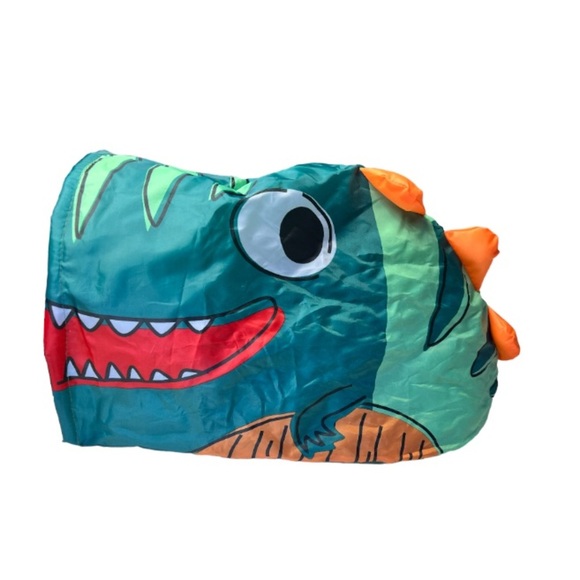 Dinosaur Cat Cave Collapsible Hideaway 18.5"L x 11.5"W x 10"H - Picture 9 of 11